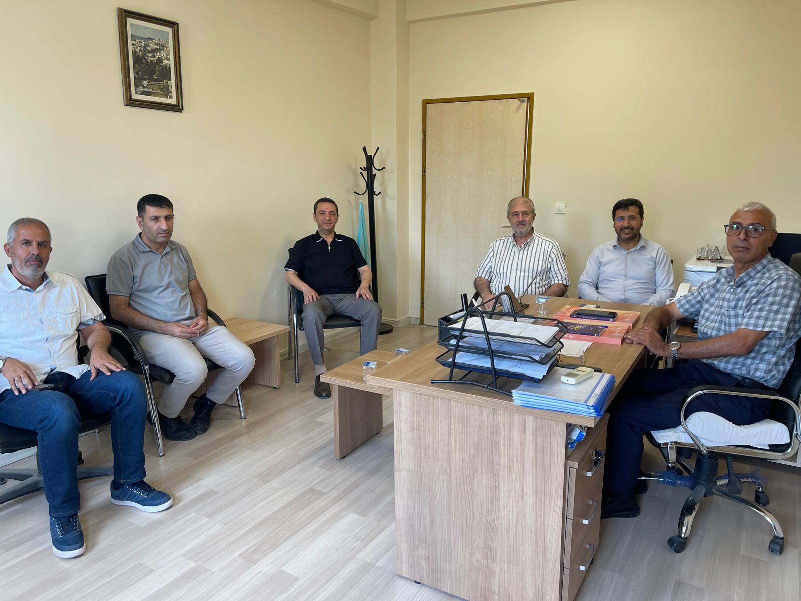 Yapı İşleri ve Teknik Daire Başkanımıza Ziyaret